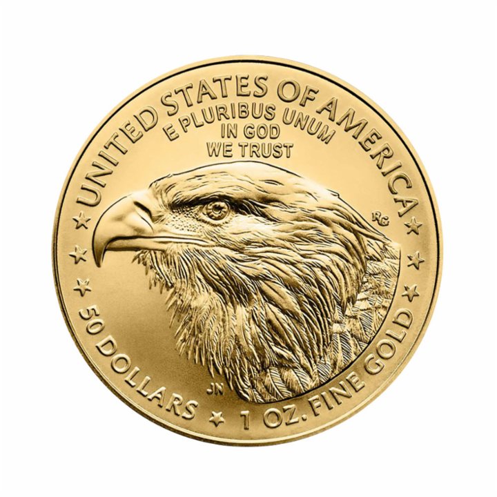 2024 1온스 아메리칸 골드 이글 불리온 주화(Coin) 50$(USD) - 22k