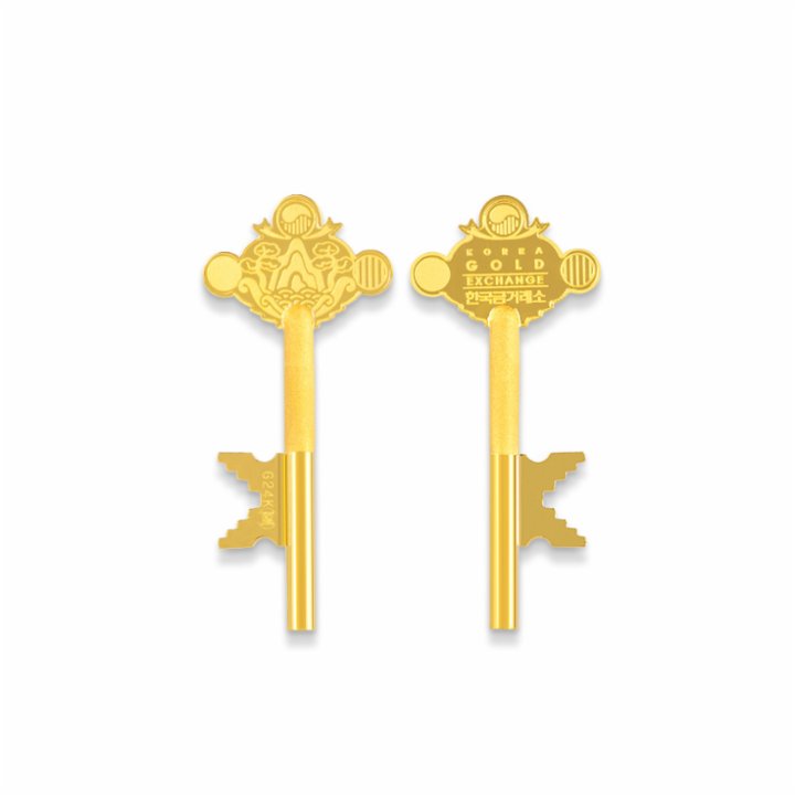 일월오봉도 순금열쇠 3.75g