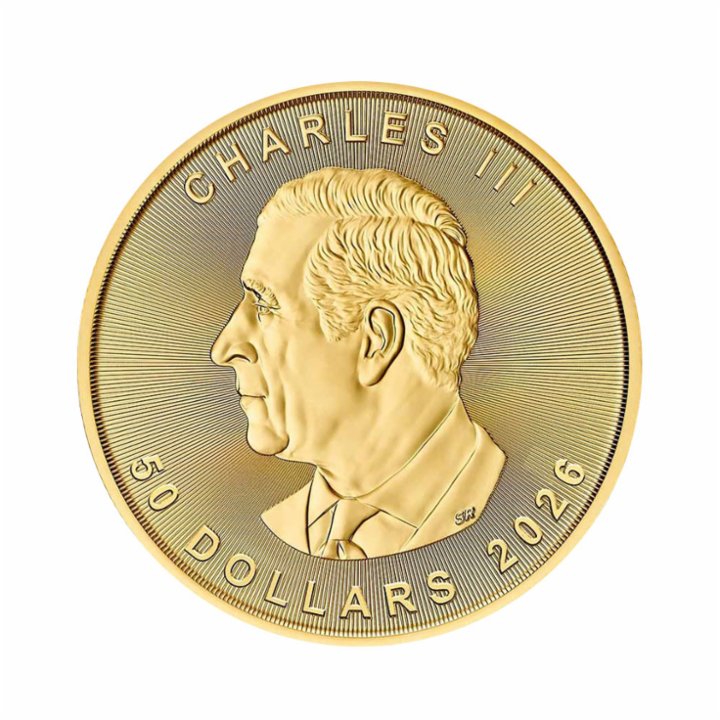 2026 1온스 골드 메이플 리프 불리온 주화(Coin) 50$(CAD)