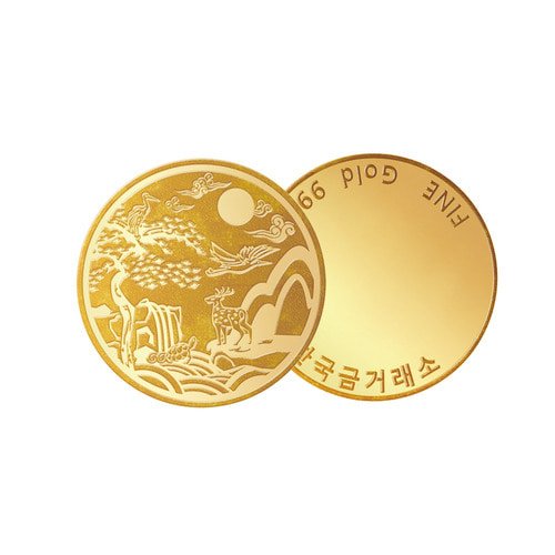 한국금거래소 순금 십장생 메달 3.75g