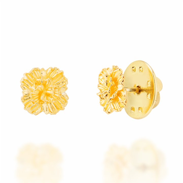 순금 카네이션 배지 1g