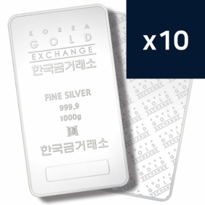한국금거래소 실버바 1000g * 10ea