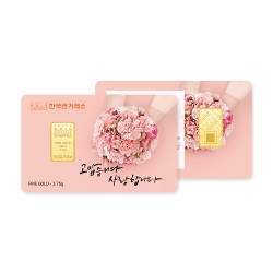 한국금거래소 카네이션 골드바 3.75g